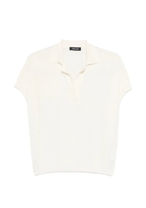 anne claire collar top - Neutrals