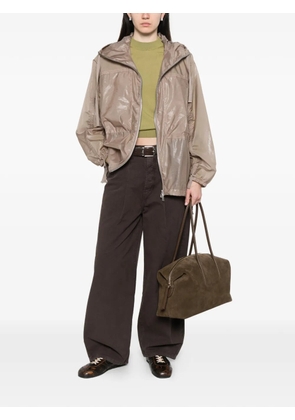 Duno Karta hooded zip jacket - Neutrals