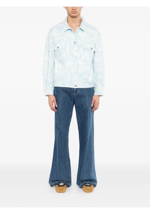 SPORT b. by agnès b. floral camouflage jacket - Blue