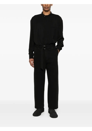 ENTIRE STUDIOS Mao long-sleeve shirt - Black