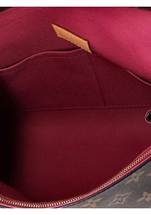 Louis Vuitton Pre-Owned Cluny Top Handle Bag Monogram Canvas BB satchel - Brown