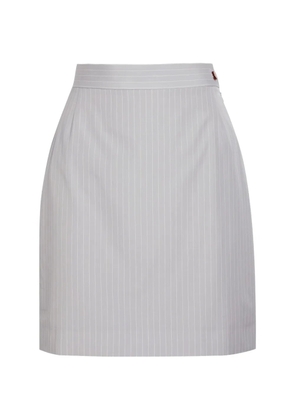 Vivienne Westwood pinstripe mini skirt - Grey