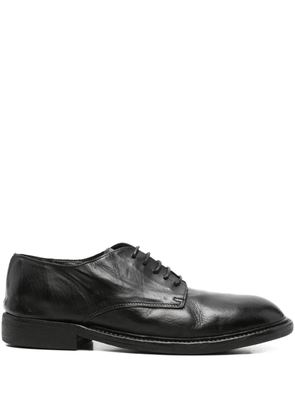 Moma leather lace-up shoes - Black