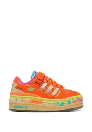 adidas triple platform sneakers - Orange