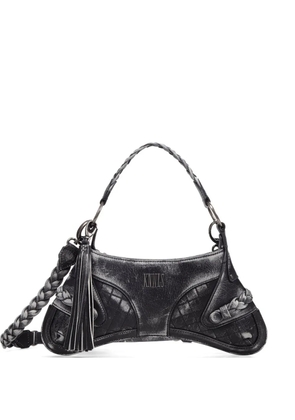 KNWLS rounded strap shoulder bag - Grey