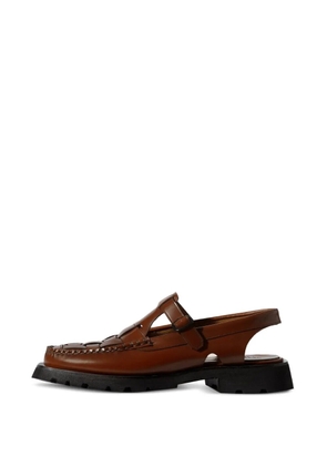 Hereu CRANC SPORT slingback loafers - Brown