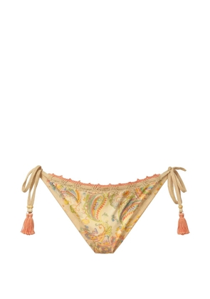 Del Maar paisley bikini bottoms - Neutrals
