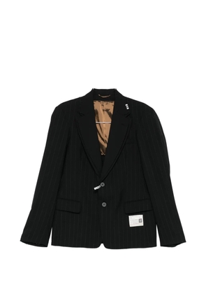 Maison MIHARA YASUHIRO pinstripe two-button blazer - Black