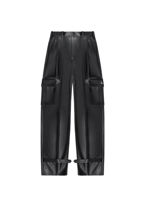 Manière De Voir cargo tie trousers - Black