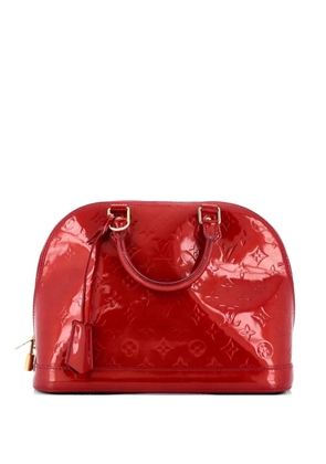 Louis Vuitton Pre-Owned Alma Handbag Monogram Vernis PM satchel - Red