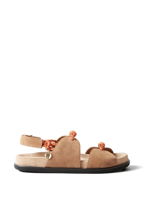 Claudie Pierlot braided charm sandals - Neutrals