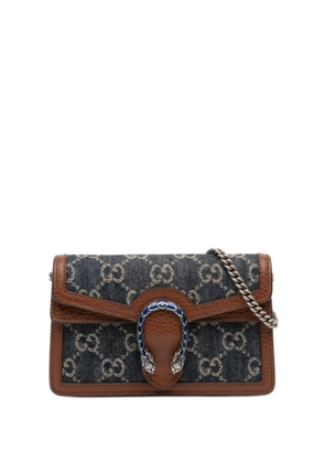 Gucci Pre-Owned 2016-2025 Mini GG Denim Dionysus crossbody bag - Blue