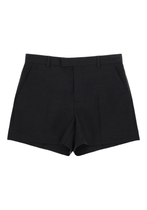 Gucci logo wool shorts - Black