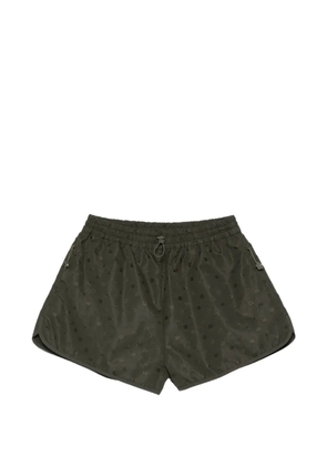 Cecilie Bahnsen floral-print shorts - Green