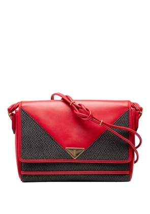 Saint Laurent Pre-Owned 2000-2015 Coated Canvas Envelope crossbody bag - Brown