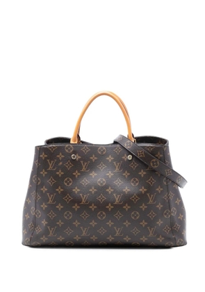 Louis Vuitton Pre-Owned 2015 Monogram Montaigne GM satchel - Brown