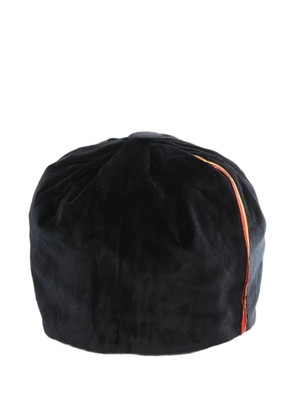 COMMUNS button trim hat - Black