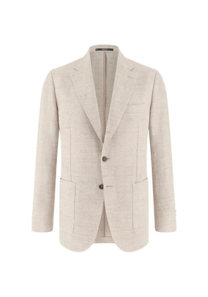 Boggi Milano patch-pocket blazer - Neutrals