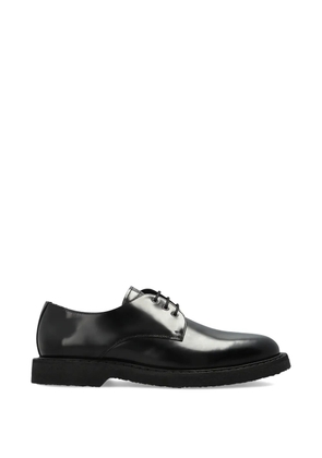 A.P.C. glazed leather derbies - Black