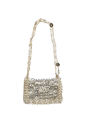 Rabanne Gold 1969 Nano shoulder bag - Silver