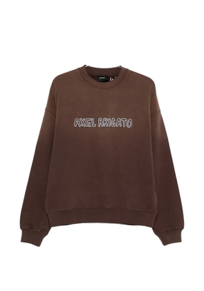 Axel Arigato logo-detail sweatshirt - Brown