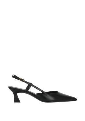 Stuart Weitzman Vinnie 50 leather slingback pump - Black