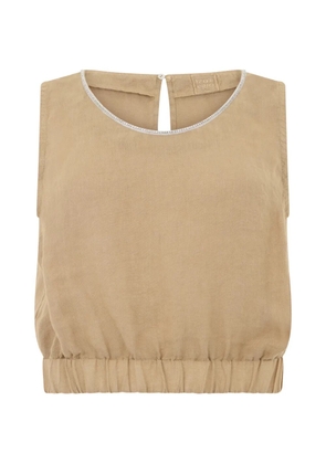 120% Lino linen top - Neutrals