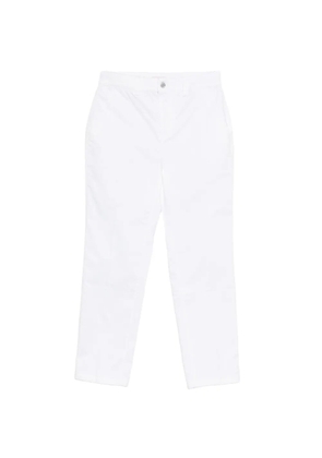 LIU JO logo-patch trousers - White