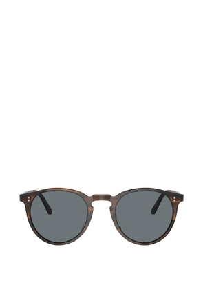Oliver Peoples round frame sunglasses - Brown