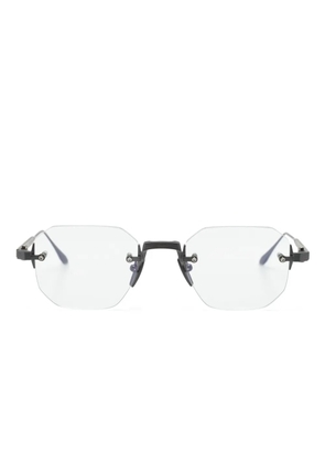 Akoni Juno-One geometric-frame glasses - Grey