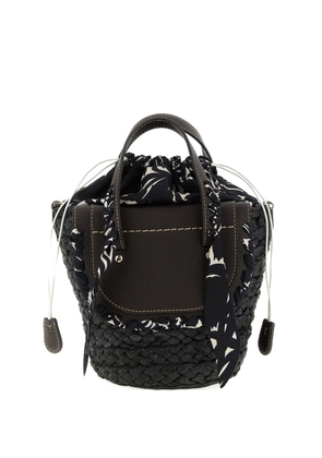 CUBA LAB woven tote bag - Black