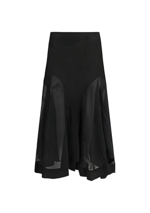 OUR LEGACY Petti panelled midi skirt - Black