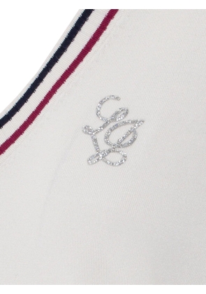 LIU JO V-neck sweater - White