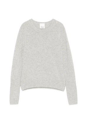 Allude round-neck cashmere sweater - Grey
