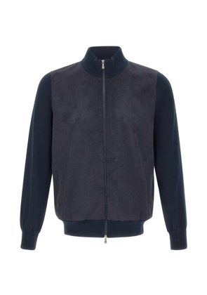 Gran Sasso zip-fastening jacket - Blue