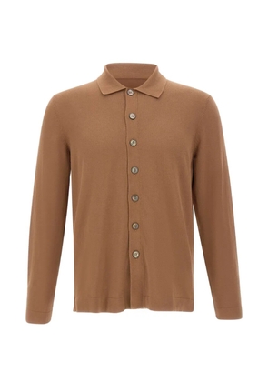 Gran Sasso buttoned long-sleeve shirt - Brown