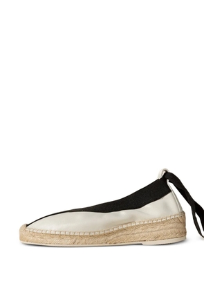Hereu HORTA round-toe elasticated espadrilles - White