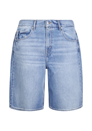 7 For All Mankind wide leg shorts - Blue