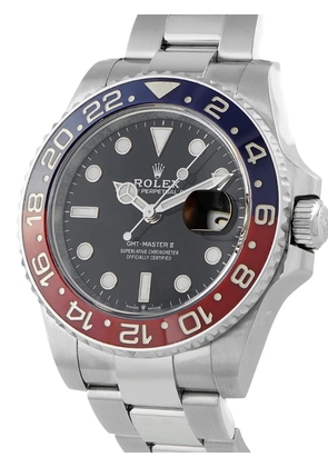 Rolex GMT-Master II Pepsi Steel Oyster 40mm watch - Black
