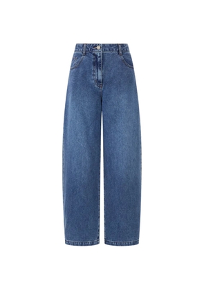 TOMBOY curved denim trousers - Blue