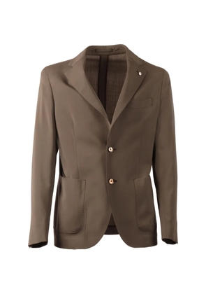 L.B.M. 1911 single-breasted blazer - Brown