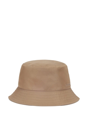 slowear logo bucket hat - Neutrals