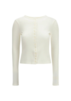 Citizens of Humanity Kari button-up ribbed cardigan - Neutrals