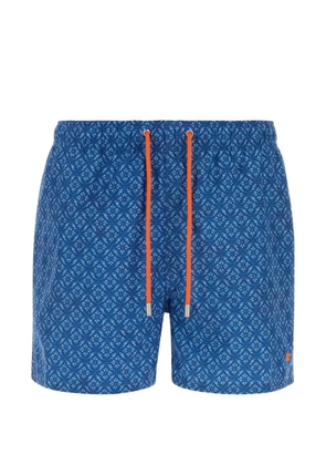 Gallo printed swimming shorts - Blue