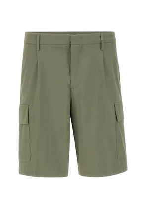 K-Way cargo pleated shorts - Green