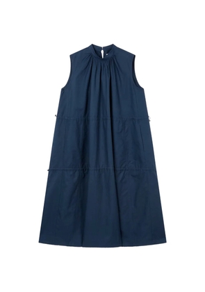 TOMBOY gathered sleeveless dress - Blue