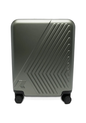 K-Way EUDOXIE embossed logo suitcase - Green