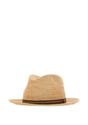 Borsalino Argentina crocheted hat - Neutrals