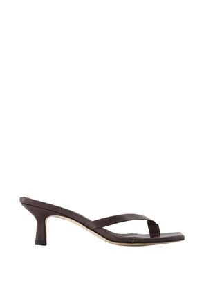 Aeyde Wilma heeled sandals - Brown