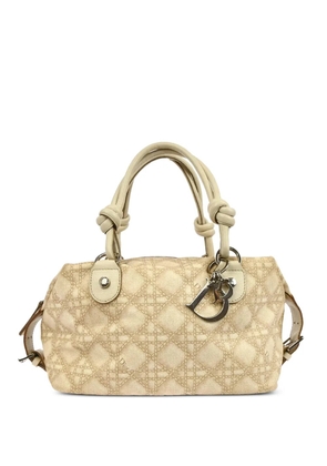 Christian Dior Pre-Owned 2008 cannage tote bag - Neutrals